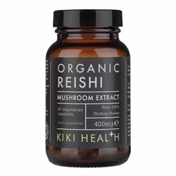 KIKI Health Organic Reishi Extract Mushroom 60 Capsules
