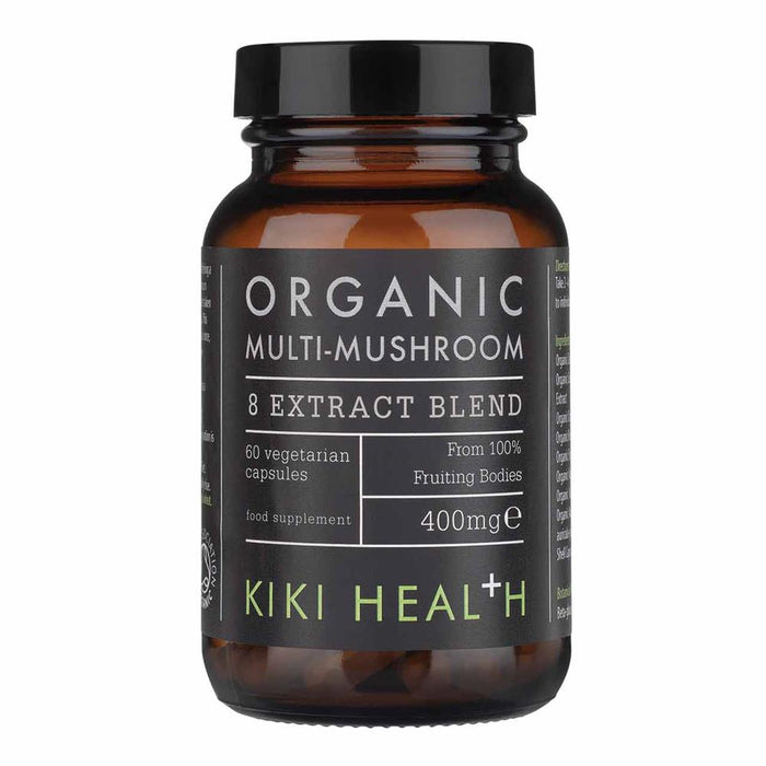 KIKI Health Organic 8 Mushroom Extract Blend 60 capsules