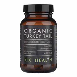 KIKI Health Turkey Tail Mushroom Extract 60 Capsules