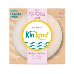 KinKind Fragrance Free Shampoo Bar 50g