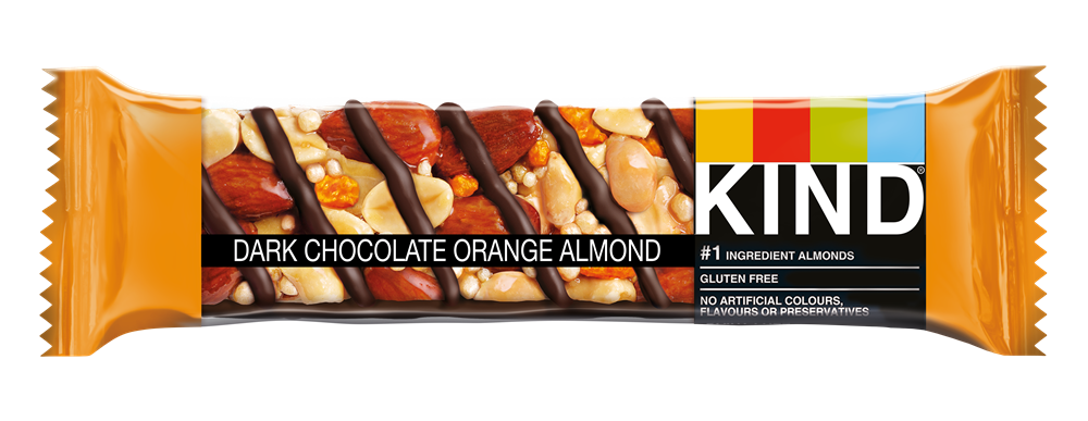 Kind Dark Chocolate Orange Almond 40g