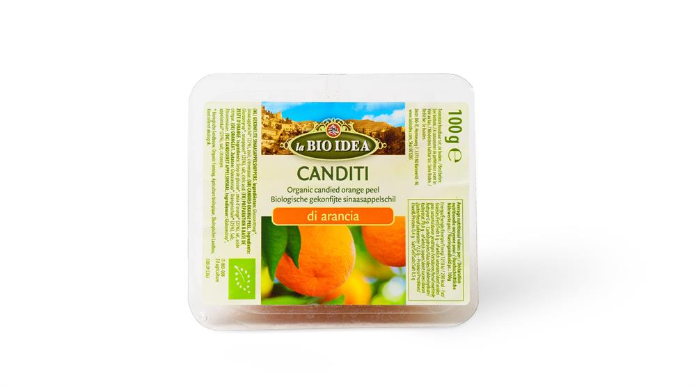 La Bio Idea Sicilian Orange Peel Candied 100g