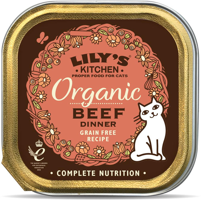 Lilys Kitchen Cat Organic Beef 85g
