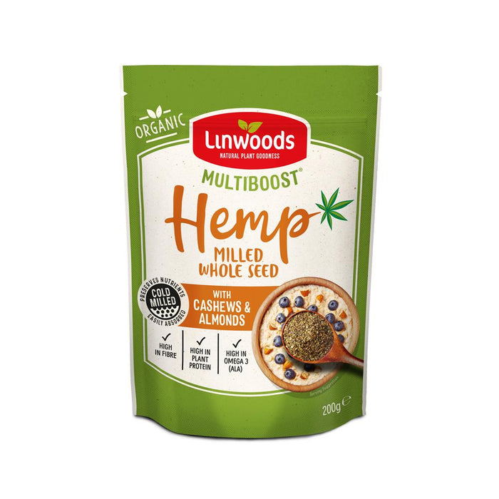 Linwoods Org Milled Hemp & Mixed Nuts 200g