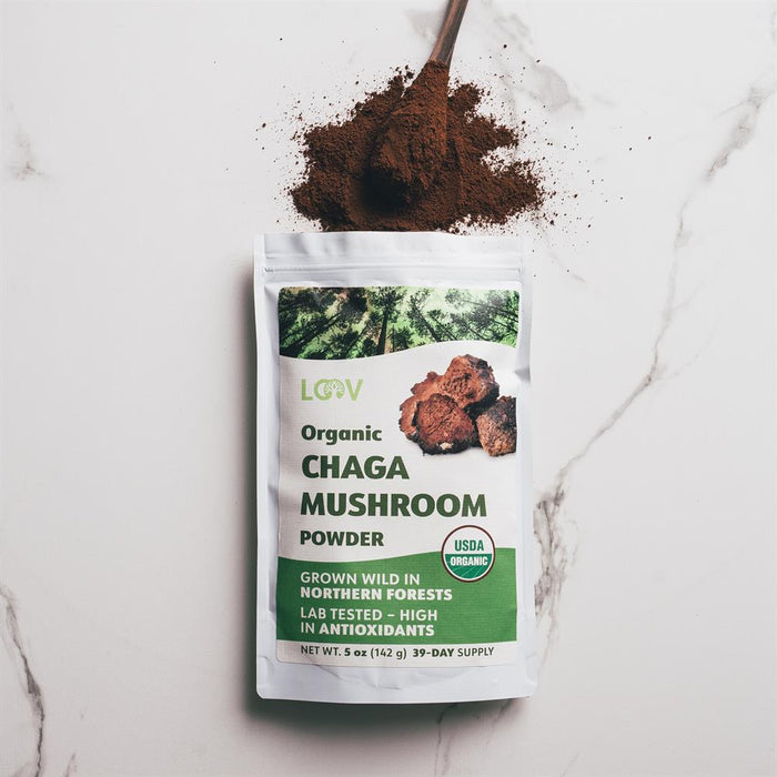 Loov Organic Chaga Mushroom Powder 142g
