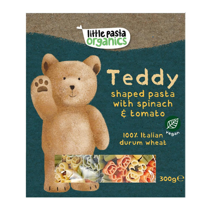 Little Pasta Organics Tricolour Teddy Pasta 300g