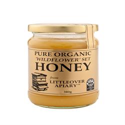 Littleover Apiaries Organic Set Wildflower Honey 340g