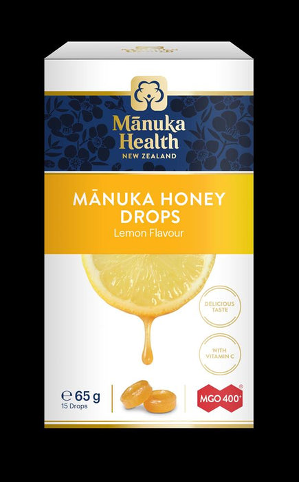 Manuka Health Manuka Honey Lemon Drops 15 lozenges