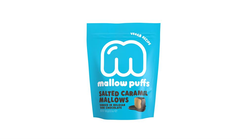 MALLOW PUFFS Salted Caramel Choc Mallows 100g