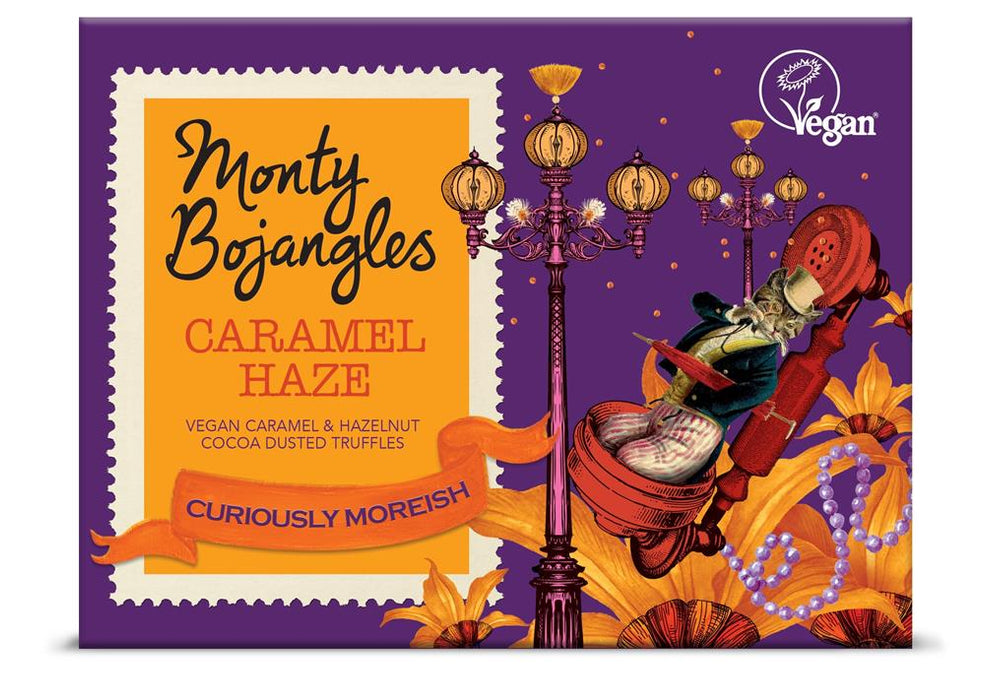 Monty Bojangles Caramel Haze Vegan Truffles 100g