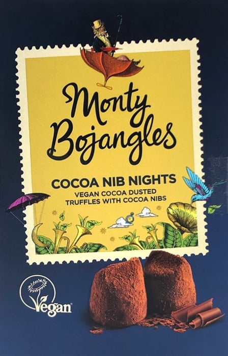 Monty Bojangles Cocoa Nib Vegan Truffles 180g
