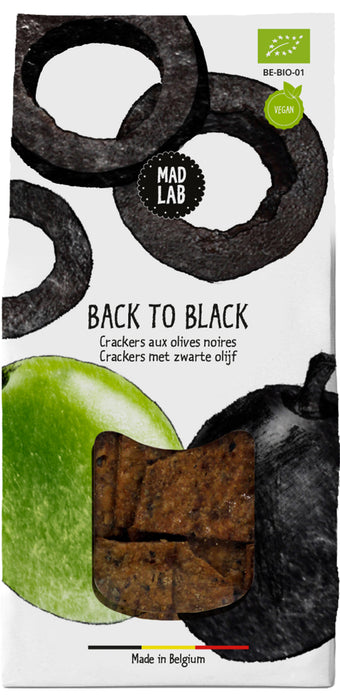 MAD LAB Black Olive Crackers 110g