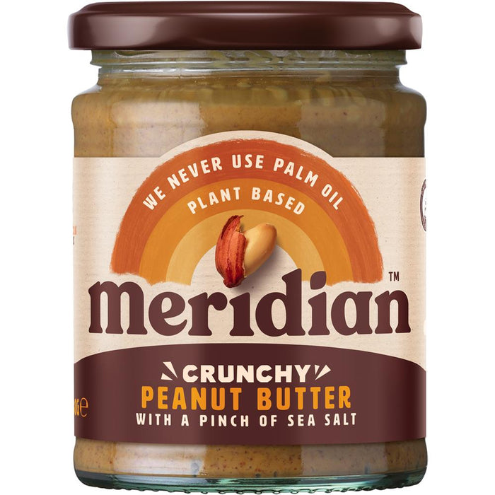 Meridian Crunchy Peanut Butter+Salt 280g