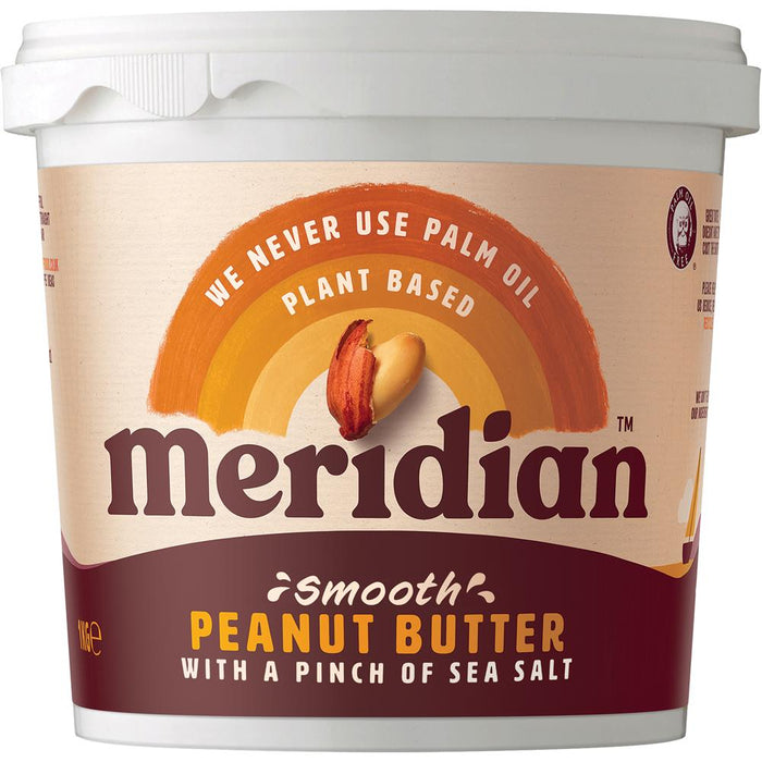 Meridian Smooth Peanut Butter with Salt 1KG