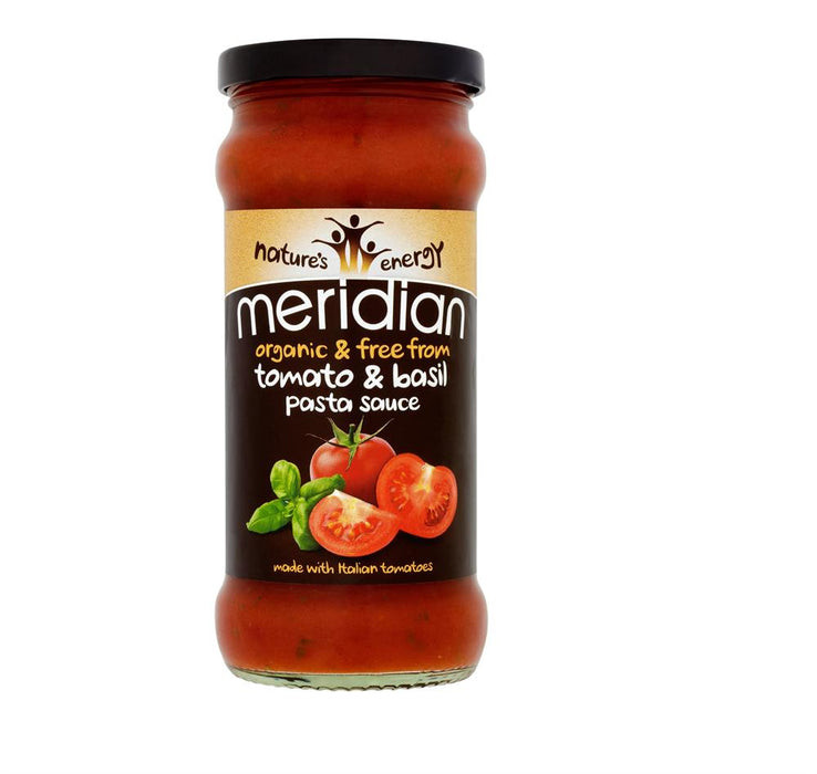 Meridian Org Tomato & Basil Pasta Sauce 350g
