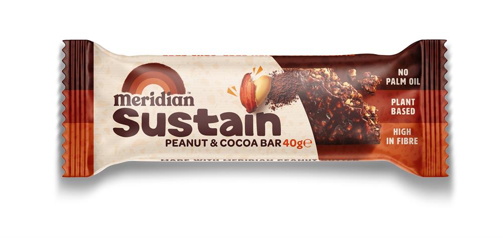 Meridian Peanut & Cocoa Bar 40g