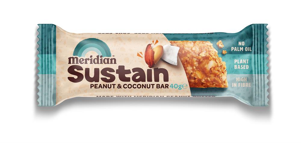 Meridian Peanut & Coconut Bar 40g