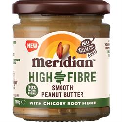 Meridian High Fibre Peanut Butter 160g