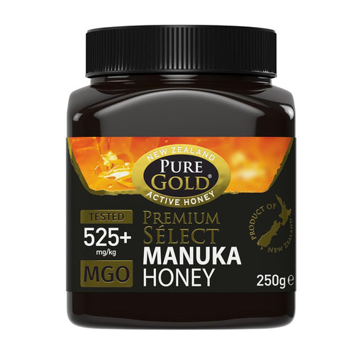 Manuka Honey - Pure Gold Premium Select 525 MGO 250g