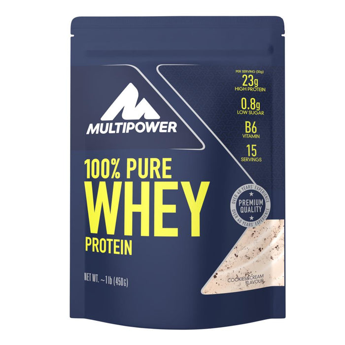 Multipower 100% Whey Protein Cookies Crea 450g