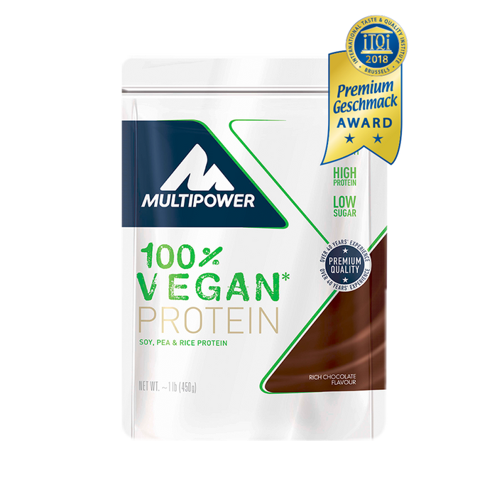 Multipower Vegan Protein Rich Chocolate 450g