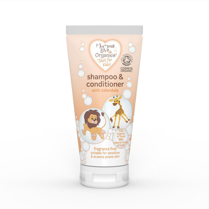 Mumma Love Organics Kids shampoo and conditioner 200ml