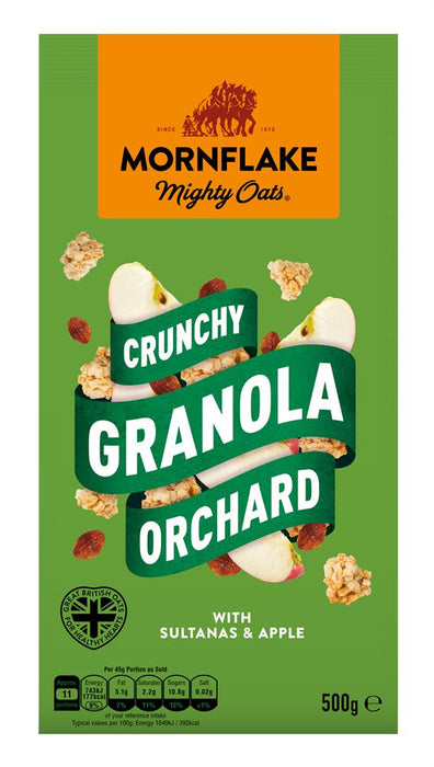 Mornflake Orchard Apple Oat Crunchy 500g