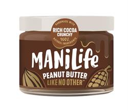 Manilife Rich Cocoa Crunchy Peanut Butter 275g
