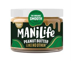 Manilife Organic Smooth Peanut Butter 275g