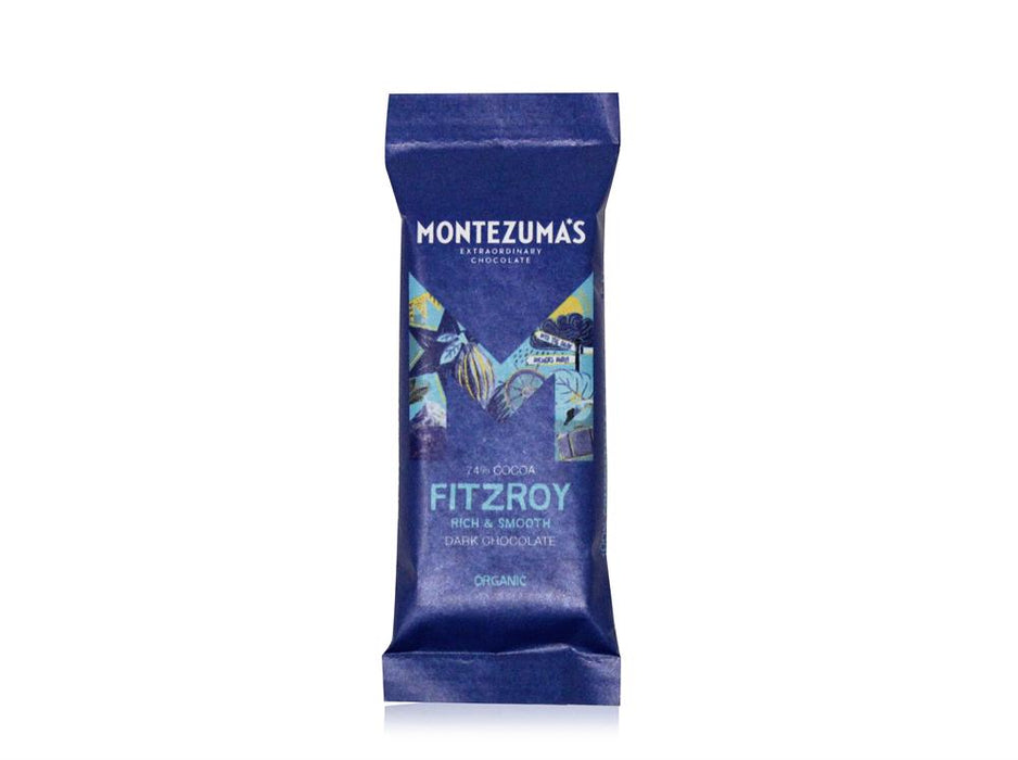 Montezumas Chocolate FitzRoy 74% Dark Organic 25g