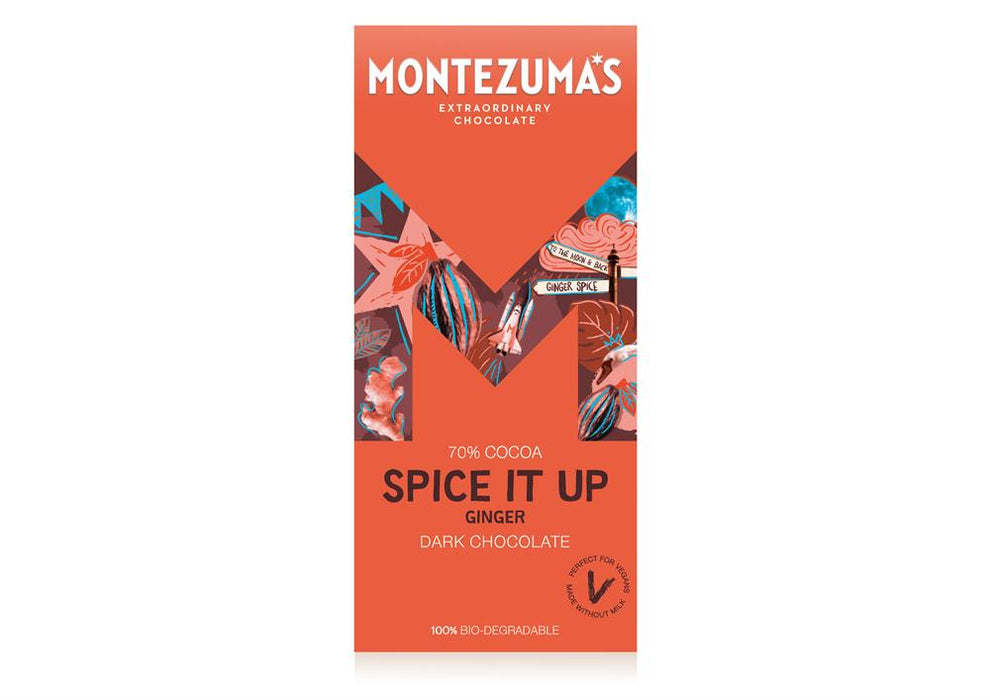 Montezumas Chocolate Spice It Up Bar 90g