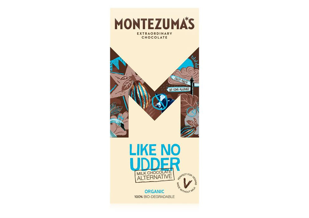 Montezumas Chocolate Like No Udder Vegan Milk Choc 90g