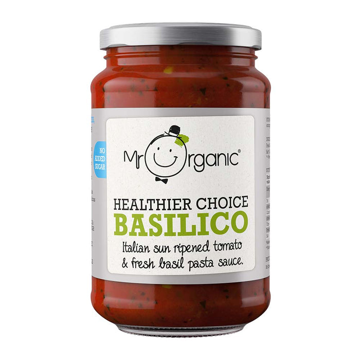 Mr Organic Basilico Pasta Sauce 350g