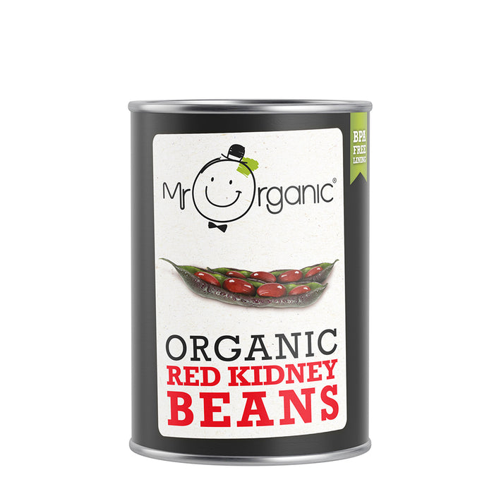 Mr Organic Red Kidney Beans Tin 400g