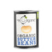 Mr Organic 400g tin of butter beans with a vibrant green label