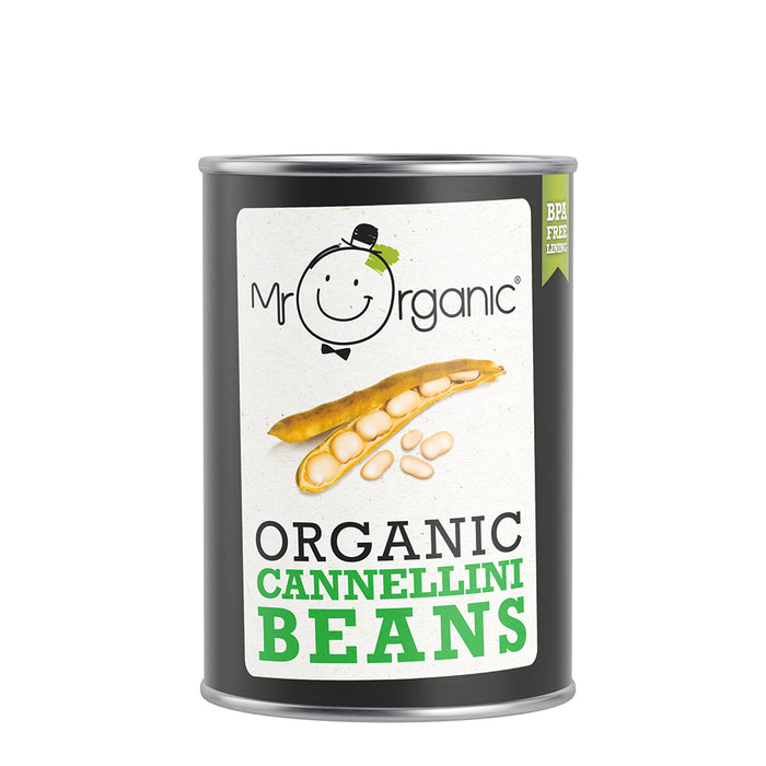 Mr Organic Cannellini Beans Tin 400g