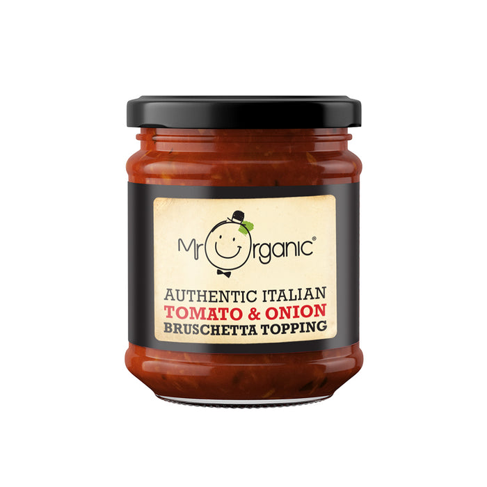 Mr Organic Tom & Onion Bruschetta Topping 200g