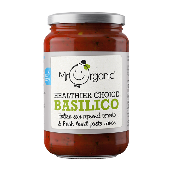 Mr Organic Basilico Sauce 660g