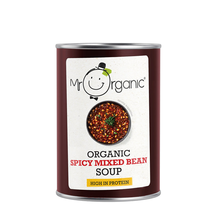 Mr Organic Spicy Bean Soup 400g