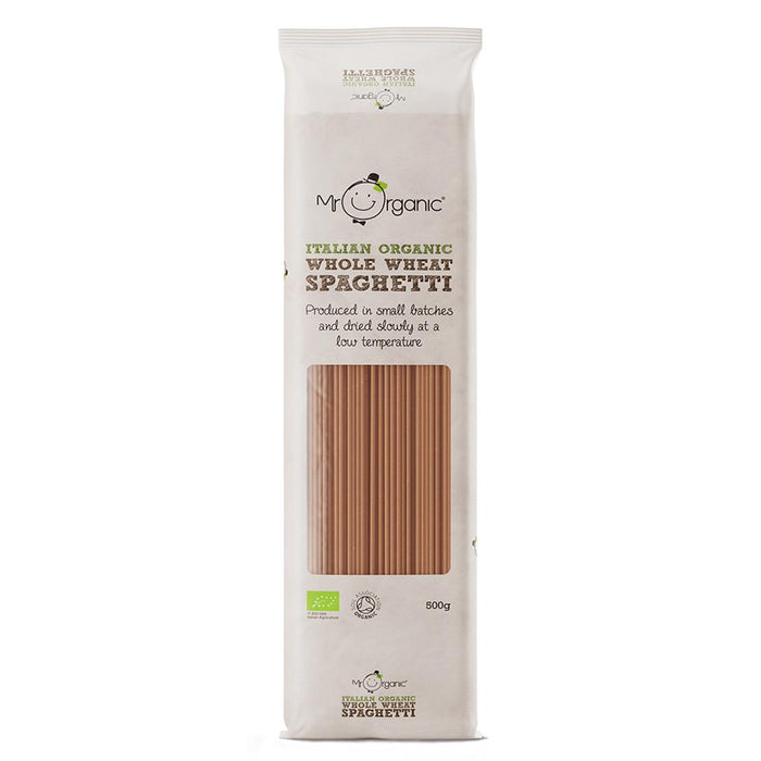 Mr Organic Whole Wheat Spaghetti 500g