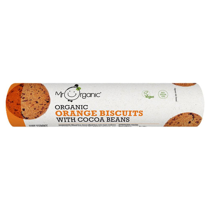 Mr Organic Orange Biscuits & Cocoa beans 250g