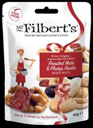 Mr Filberts Roasted Nuts and Plump Fruits 40g