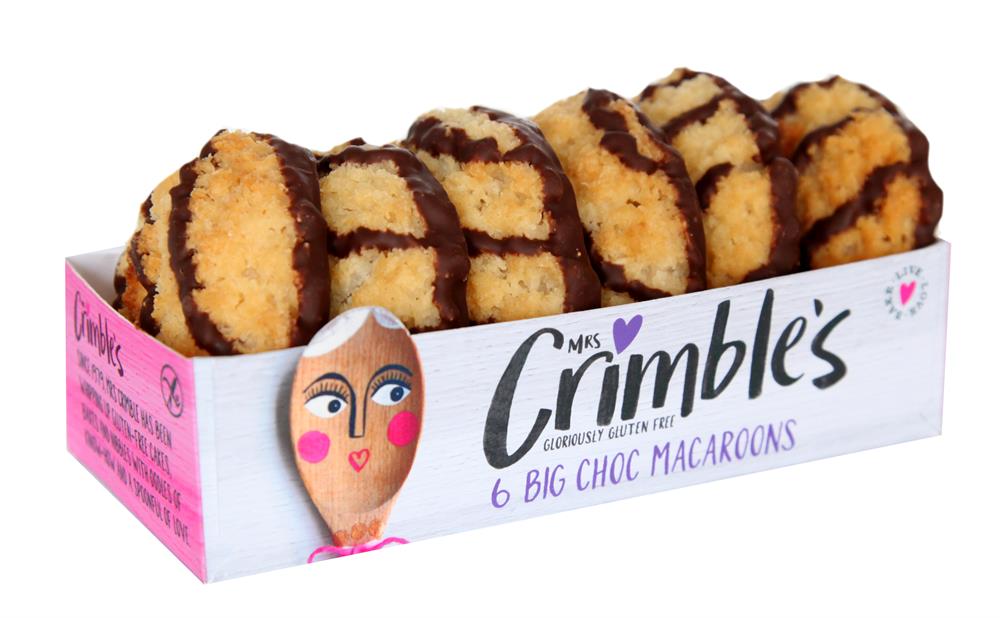 Mrs Crimbles Large Chocolate Macaroons 240g
