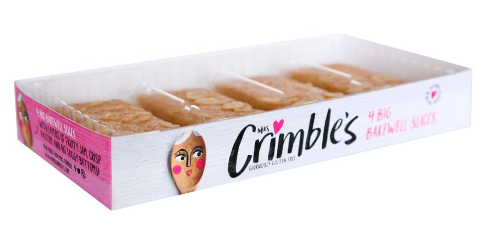 Mrs Crimbles Bakewell Slices Gluten Free 200g