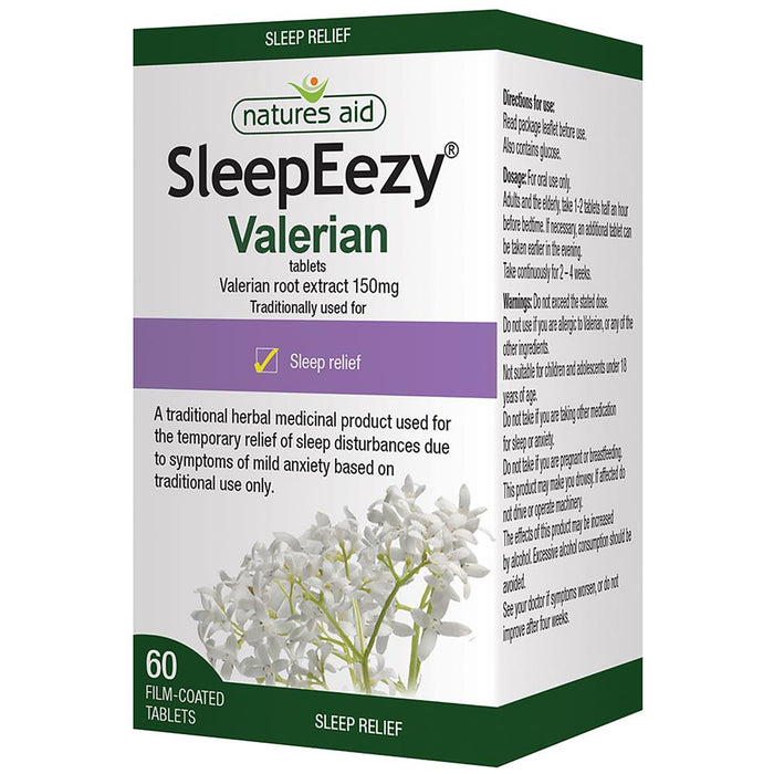 Natures Aid SleepEezy (Valerian) 60 tabs