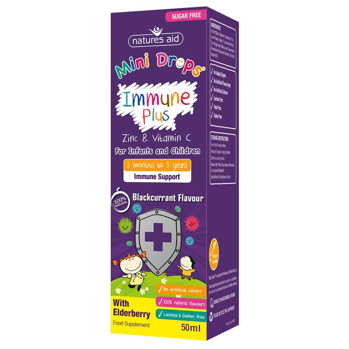 Natures Aid Immune Plus Drops 50ml