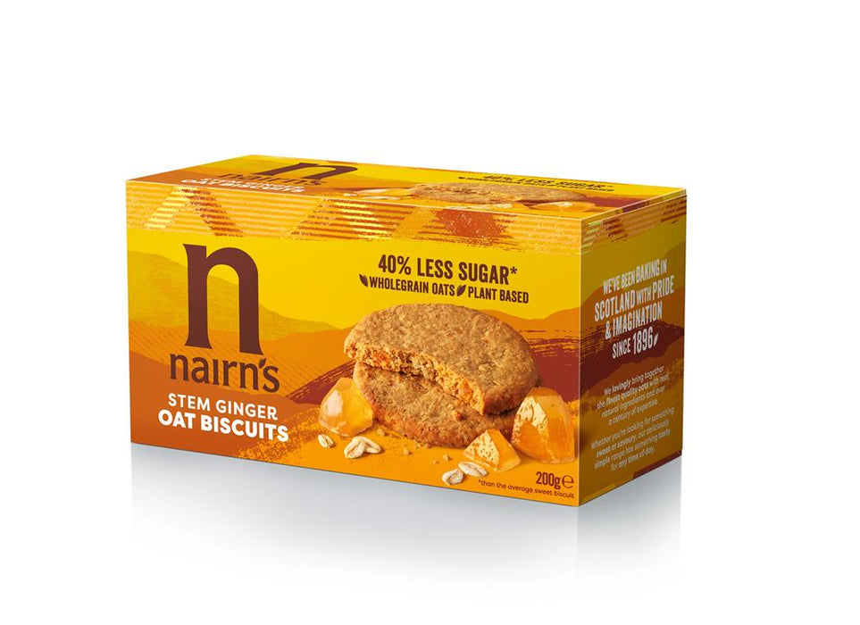 Nairns Stem Ginger Biscuit 200g