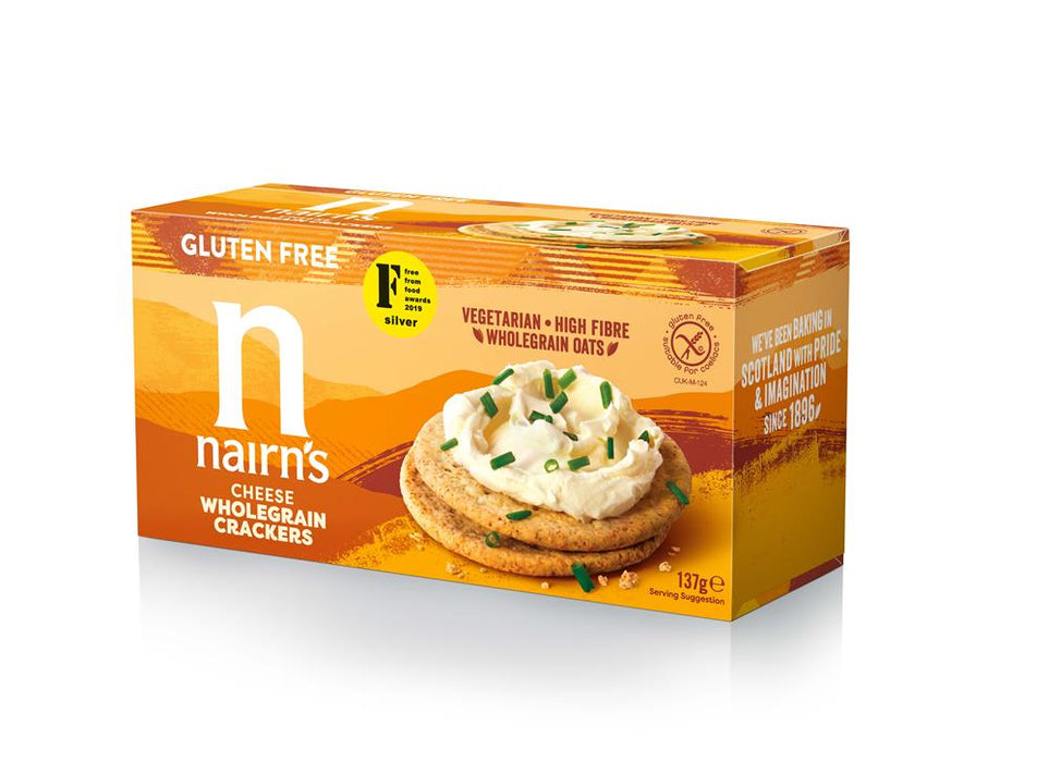 Nairns GF Cheese Cracker 137g