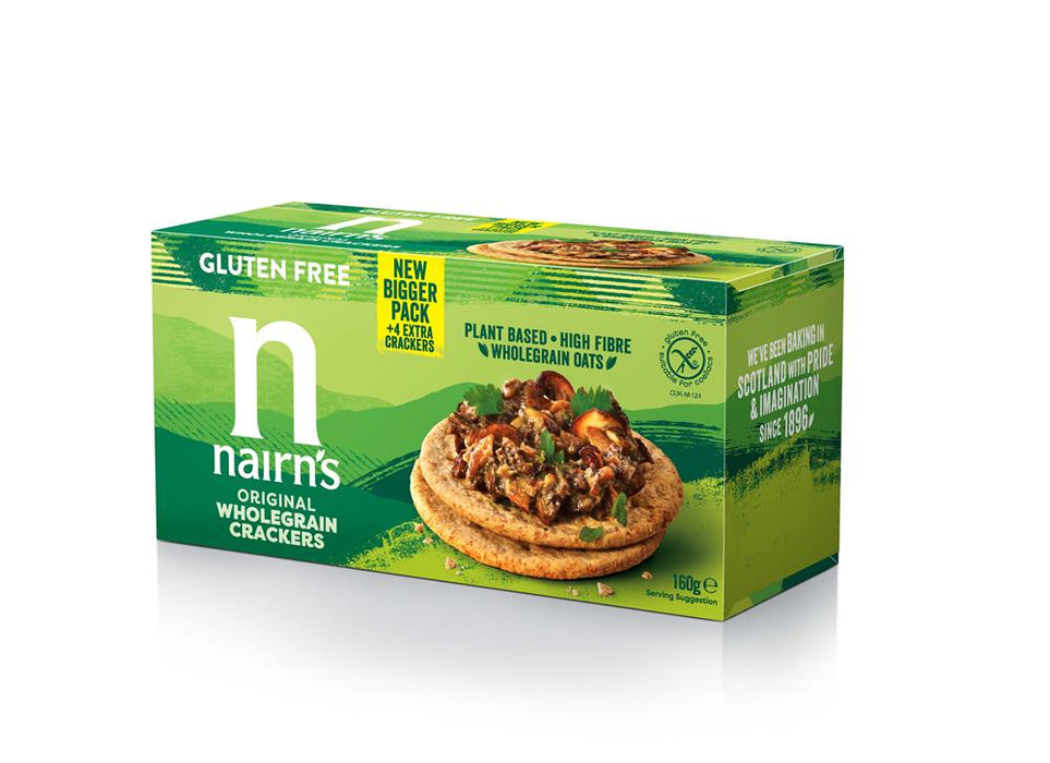Nairns Gluten Free Wholegrain Cracker 160g