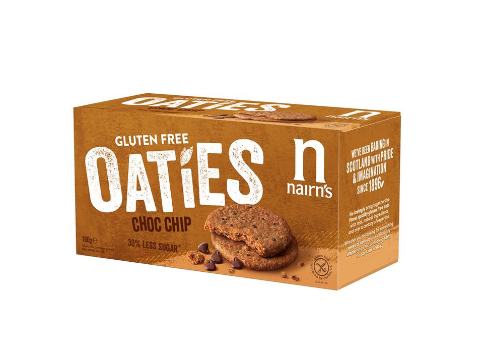 Nairns Gluten Free Oaties Choc 160g